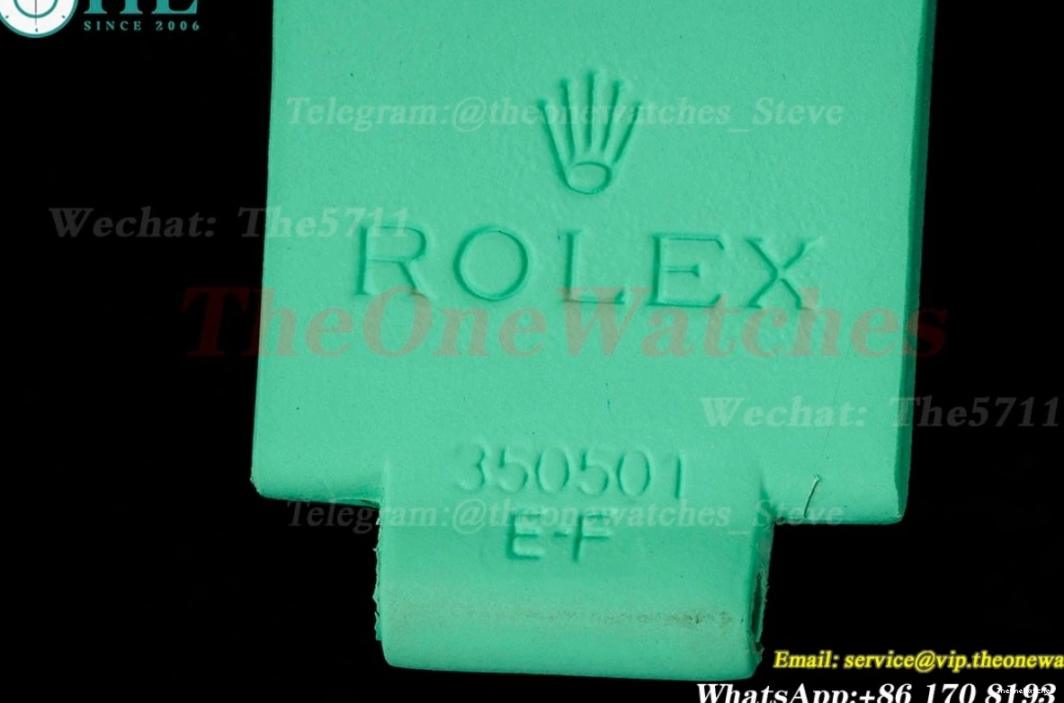 N6F Skeleton DLC Rubber 40mm Green RU DD4130 Dial Blaken On Daytona 0328